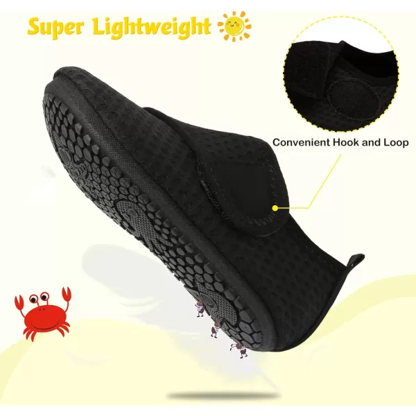 LeIsfIt Toddler Water Shoes Girls Boys Swim Beach Shoes Barefoot Aqua Socks Kids Non-Slip Water Socks