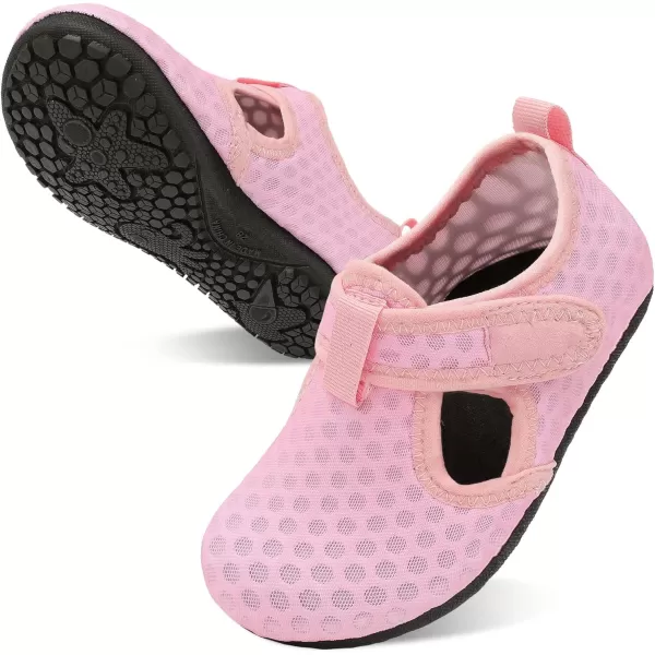 LeIsfIt Toddler Water Shoes Girls Boys Swim Beach Shoes Barefoot Aqua Socks Kids Non-Slip Water Socks