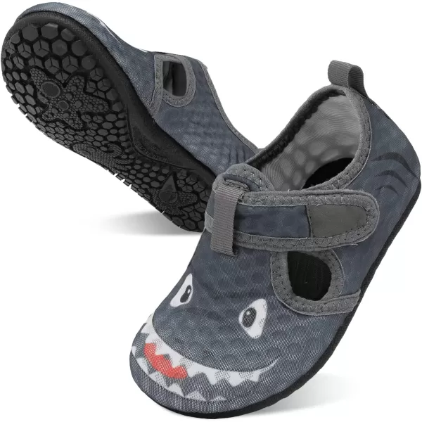 LeIsfIt Toddler Water Shoes Girls Boys Swim Beach Shoes Barefoot Aqua Socks Kids Non-Slip Water Socks