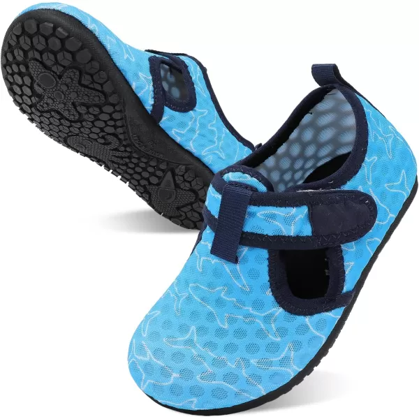 LeIsfIt Toddler Water Shoes Girls Boys Swim Beach Shoes Barefoot Aqua Socks Kids Non-Slip Water Socks