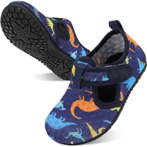 LeIsfIt Toddler Water Shoes Girls Boys Swim Beach Shoes Barefoot Aqua Socks Kids Non-Slip Water Socks