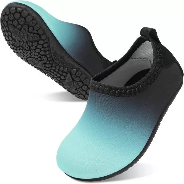 LeIsfIt Toddler Water Shoes Girls Boys Swim Beach Shoes Barefoot Aqua Socks Kids Non-Slip Water Socks