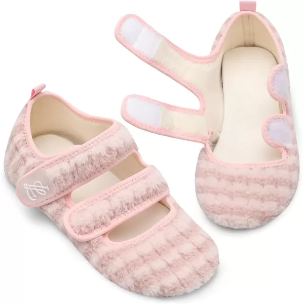 LeIsfIt Womens Mens Slippers Soft House Slippers Warm Fuzzy House Shoes Slipper Socks with Rubber Sole