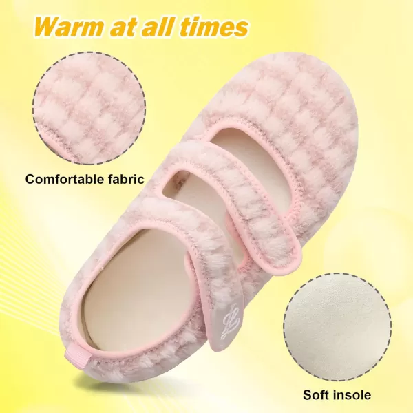 LeIsfIt Womens Mens Slippers Soft House Slippers Warm Fuzzy House Shoes Slipper Socks with Rubber Sole