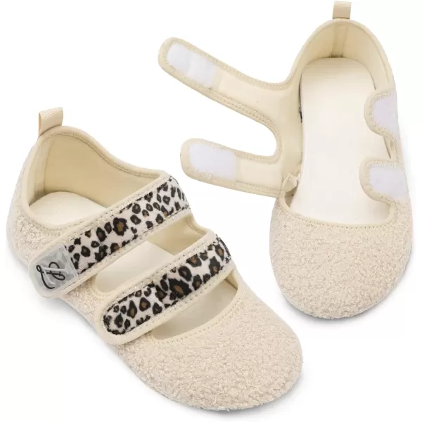 LeIsfIt Womens Mens Slippers Soft House Slippers Warm Fuzzy House Shoes Slipper Socks with Rubber Sole