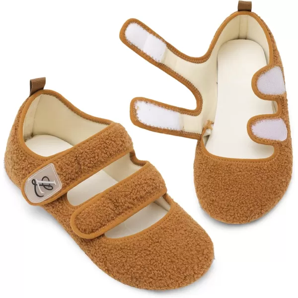 LeIsfIt Womens Mens Slippers Soft House Slippers Warm Fuzzy House Shoes Slipper Socks with Rubber Sole