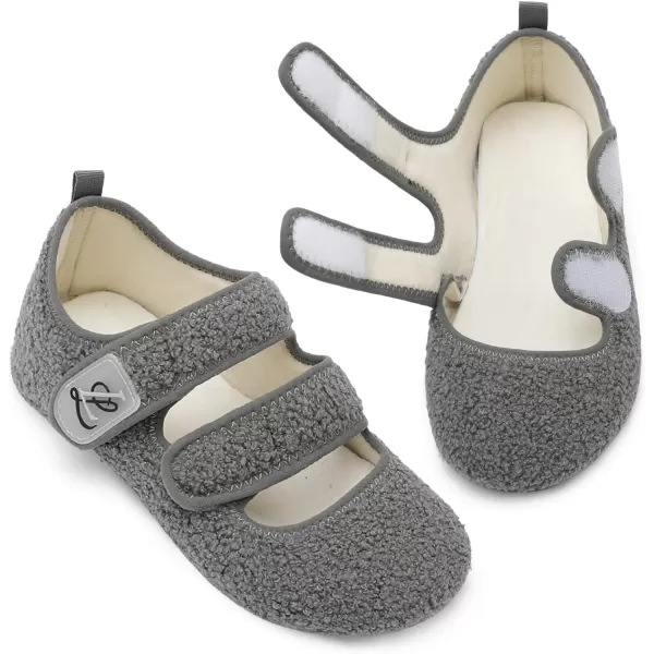 LeIsfIt Womens Mens Slippers Soft House Slippers Warm Fuzzy House Shoes Slipper Socks with Rubber Sole