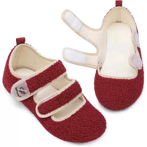 LeIsfIt Womens Mens Slippers Soft House Slippers Warm Fuzzy House Shoes Slipper Socks with Rubber Sole