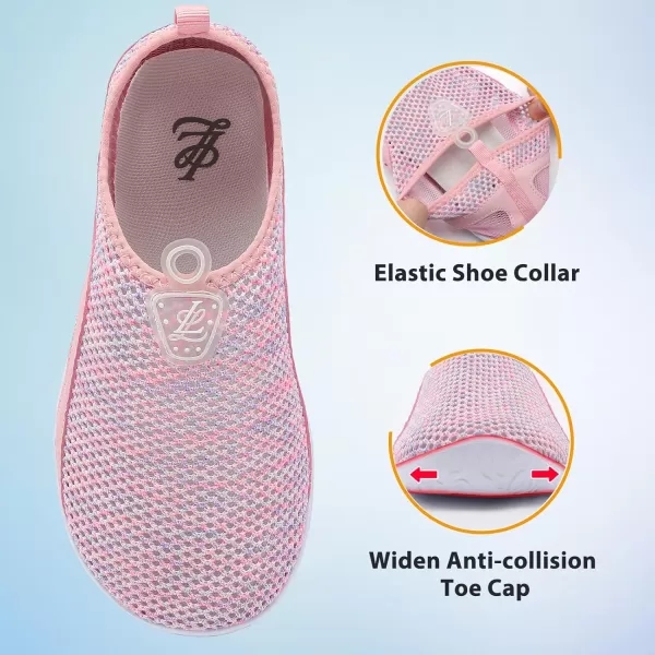 LeIsfIt Womens Mens Water Shoes Barefoot Quick-Dry Aqua Socks Slip-on Swim Beach Shoes for Surf Pool River Yoga