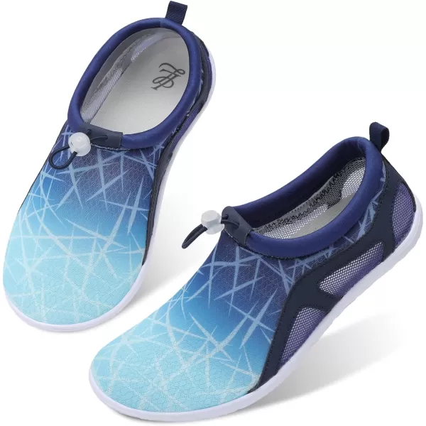 LeIsfIt Womens Mens Water Shoes Barefoot Quick-Dry Aqua Socks Slip-on Swim Beach Shoes for Surf Pool River Yoga