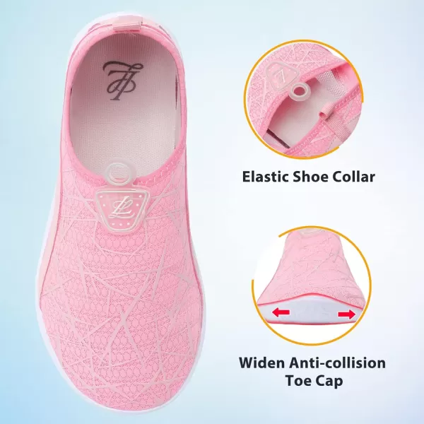 LeIsfIt Womens Mens Water Shoes Barefoot Quick-Dry Aqua Socks Slip-on Swim Beach Shoes for Surf Pool River Yoga
