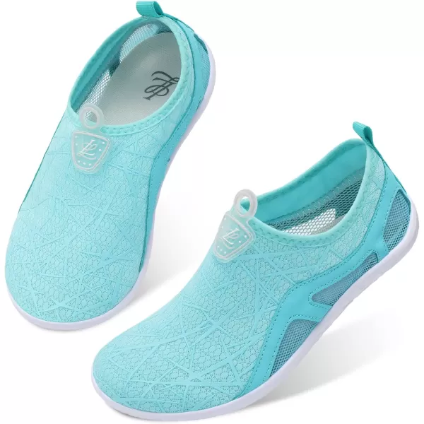 LeIsfIt Womens Mens Water Shoes Barefoot Quick-Dry Aqua Socks Slip-on Swim Beach Shoes for Surf Pool River Yoga