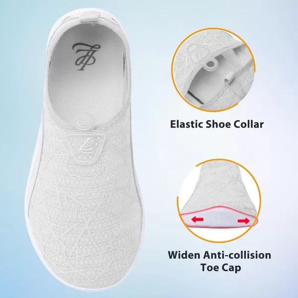 LeIsfIt Womens Mens Water Shoes Barefoot Quick-Dry Aqua Socks Slip-on Swim Beach Shoes for Surf Pool River Yoga
