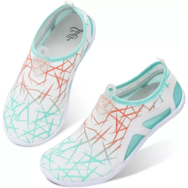LeIsfIt Womens Mens Water Shoes Barefoot Quick-Dry Aqua Socks Slip-on Swim Beach Shoes for Surf Pool River Yoga