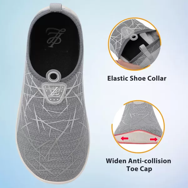 LeIsfIt Womens Mens Water Shoes Barefoot Quick-Dry Aqua Socks Slip-on Swim Beach Shoes for Surf Pool River Yoga