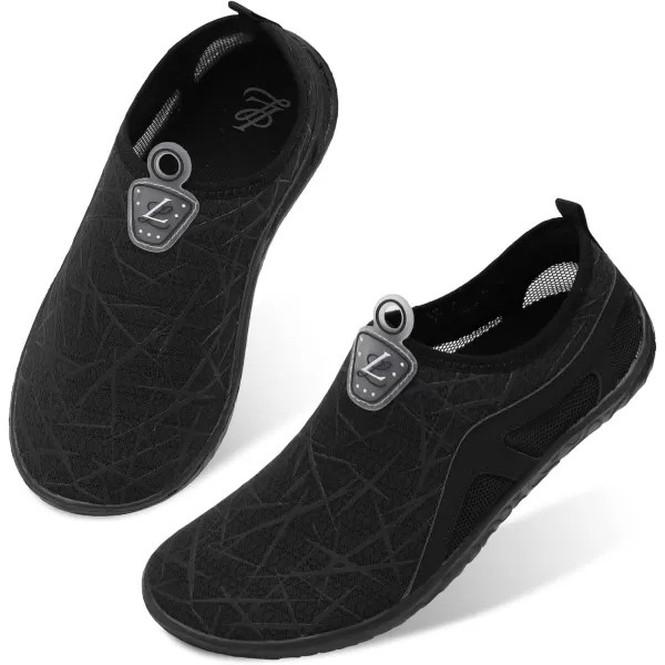 LeIsfIt Womens Mens Water Shoes Barefoot Quick-Dry Aqua Socks Slip-on Swim Beach Shoes for Surf Pool River Yoga
