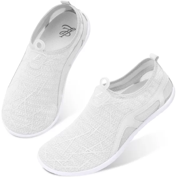 LeIsfIt Womens Mens Water Shoes Barefoot Quick-Dry Aqua Socks Slip-on Swim Beach Shoes for Surf Pool River Yoga