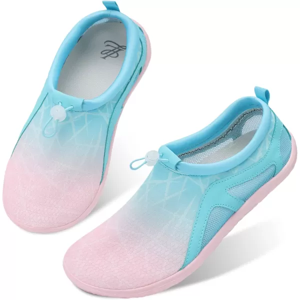 LeIsfIt Womens Mens Water Shoes Barefoot Quick-Dry Aqua Socks Slip-on Swim Beach Shoes for Surf Pool River Yoga