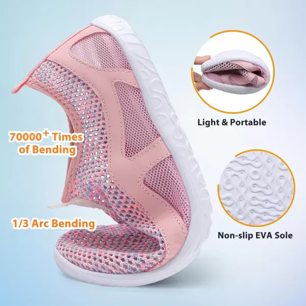 LeIsfIt Womens Mens Water Shoes Barefoot Quick-Dry Aqua Socks Slip-on Swim Beach Shoes for Surf Pool River Yoga