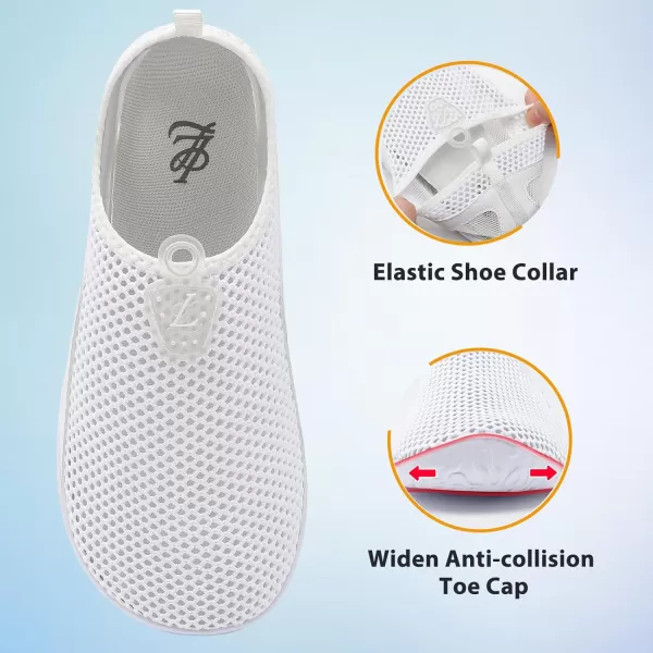 LeIsfIt Womens Mens Water Shoes Barefoot Quick-Dry Aqua Socks Slip-on Swim Beach Shoes for Surf Pool River Yoga