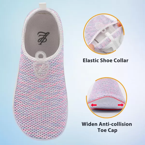 LeIsfIt Womens Mens Water Shoes Barefoot Quick-Dry Aqua Socks Slip-on Swim Beach Shoes for Surf Pool River Yoga