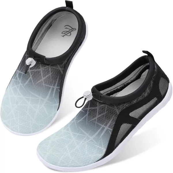 LeIsfIt Womens Mens Water Shoes Barefoot Quick-Dry Aqua Socks Slip-on Swim Beach Shoes for Surf Pool River Yoga