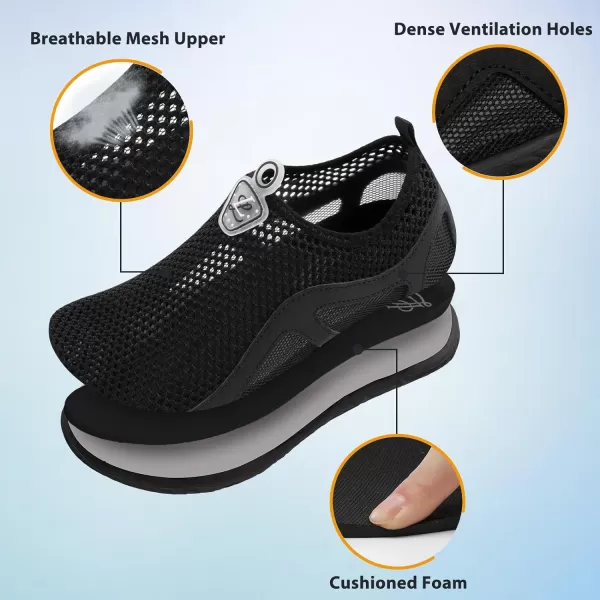 LeIsfIt Womens Mens Water Shoes Barefoot Quick-Dry Aqua Socks Slip-on Swim Beach Shoes for Surf Pool River Yoga