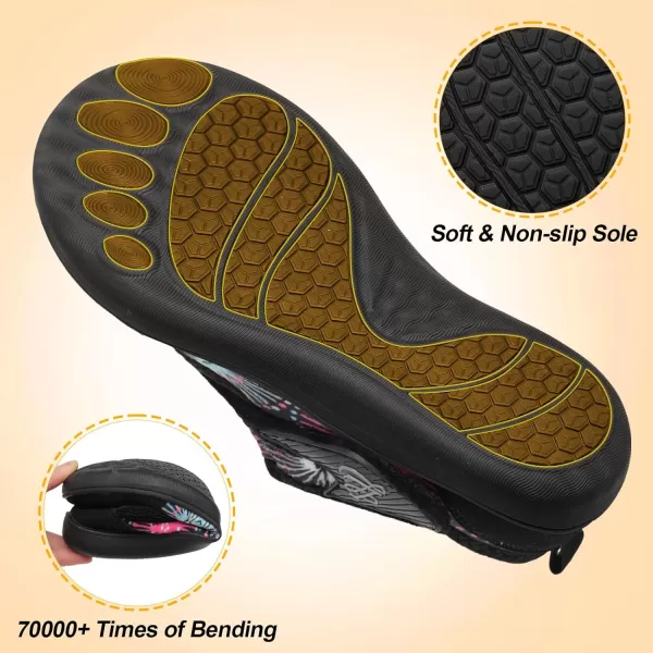 LeIsfIt Womens Slippers Wide Diabetic Shoes Adjustable Walking Shoes Arthritis Edema House Shoes Indoor Outdoor Slippers