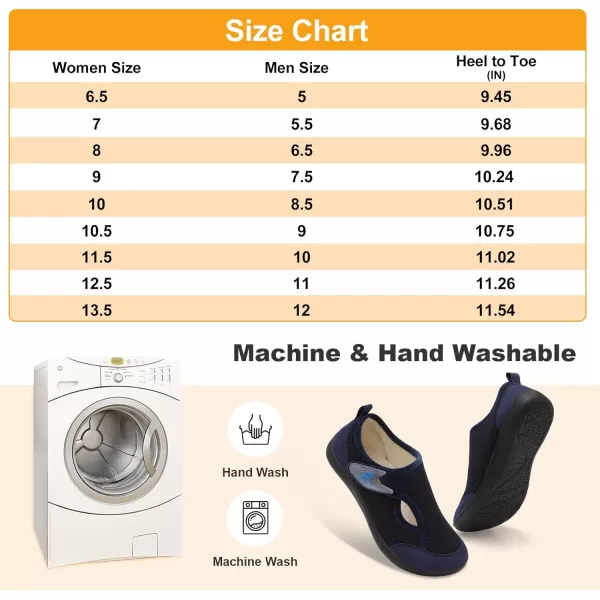 LeIsfIt Womens Slippers Wide Diabetic Shoes Adjustable Walking Shoes Arthritis Edema House Shoes Indoor Outdoor Slippers