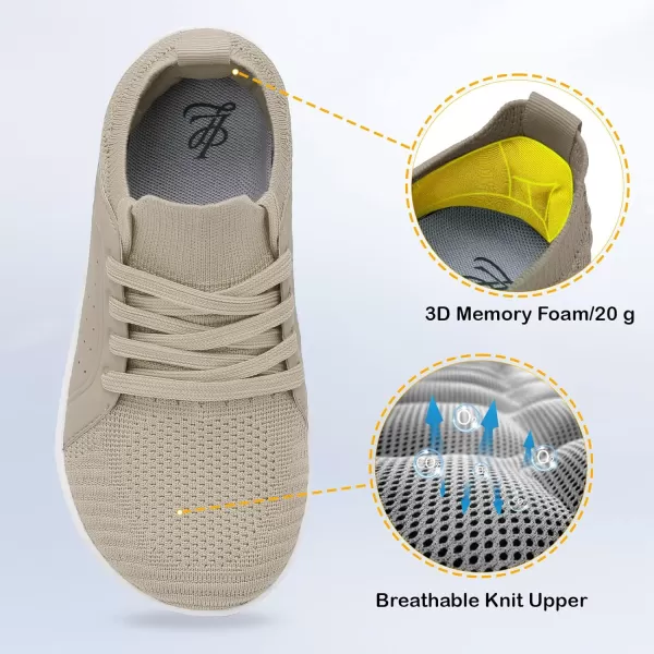 LeIsfIt Womens Walking Shoes Wide Toe Barefoot Shoes Minimalist Zero Drop Shoes Breathable Fashion Sneakers