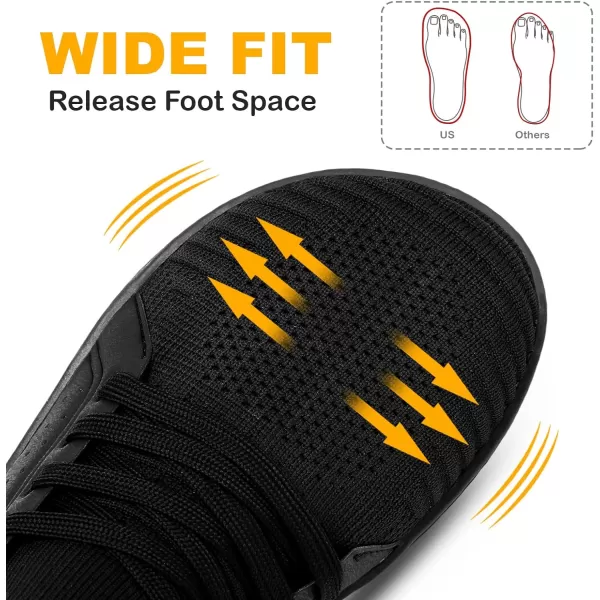 LeIsfIt Womens Walking Shoes Wide Toe Barefoot Shoes Minimalist Zero Drop Shoes Breathable Fashion Sneakers
