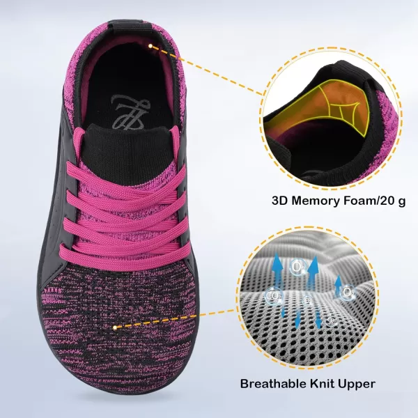 LeIsfIt Womens Walking Shoes Wide Toe Barefoot Shoes Minimalist Zero Drop Shoes Breathable Fashion Sneakers