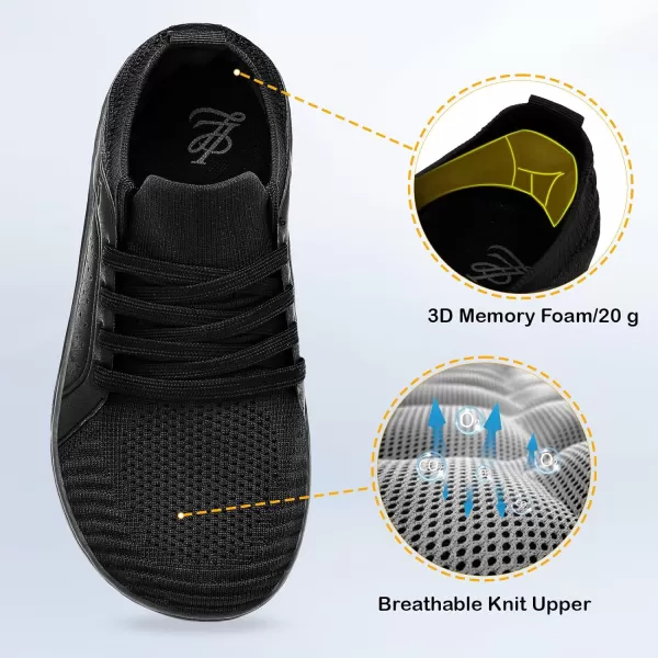 LeIsfIt Womens Walking Shoes Wide Toe Barefoot Shoes Minimalist Zero Drop Shoes Breathable Fashion Sneakers