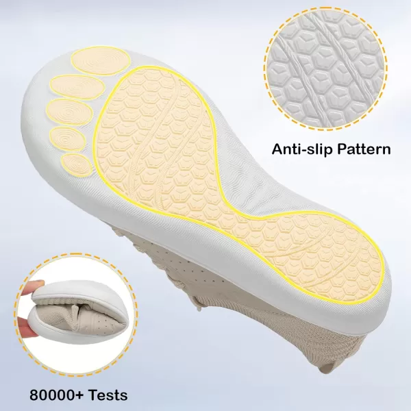 LeIsfIt Womens Walking Shoes Wide Toe Barefoot Shoes Minimalist Zero Drop Shoes Breathable Fashion Sneakers
