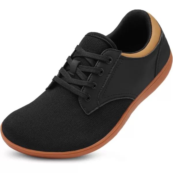 LeIsfIt Mens Dress Shoes Wide Toe Walking Shoes Minimalist Barefoot Shoes Casual Sneakers Breathable Zero Drop Shoes