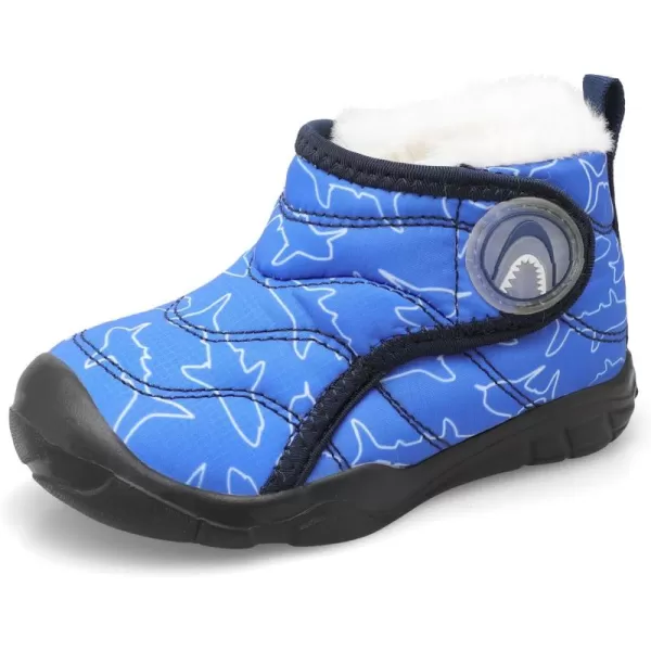 LeIsfIt Toddler Boots Girls Boys Winter Boots Cozy Fleece Snow Boots Indoor Outdoor Warm Shoes