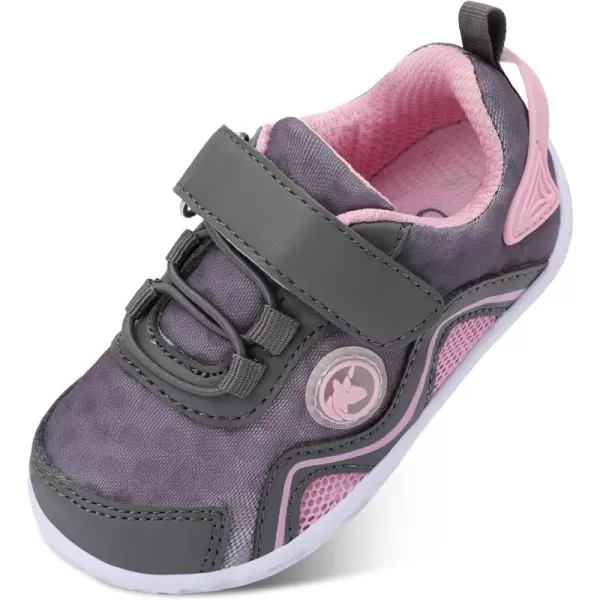 LeIsfIt Toddler Shoes Boys Girls Sneakers Kids Barefoot Walking Shoes Lightweight Mesh Tennis Shoes