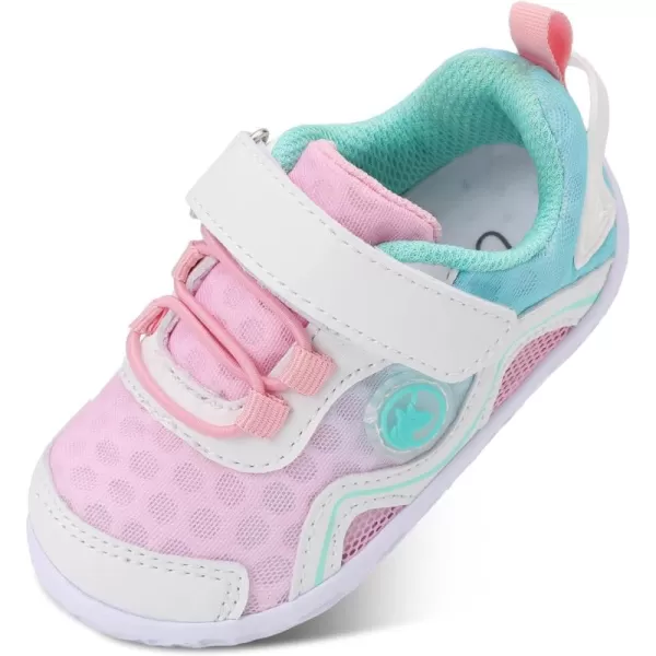 LeIsfIt Toddler Shoes Boys Girls Sneakers Kids Barefoot Walking Shoes Lightweight Mesh Tennis Shoes