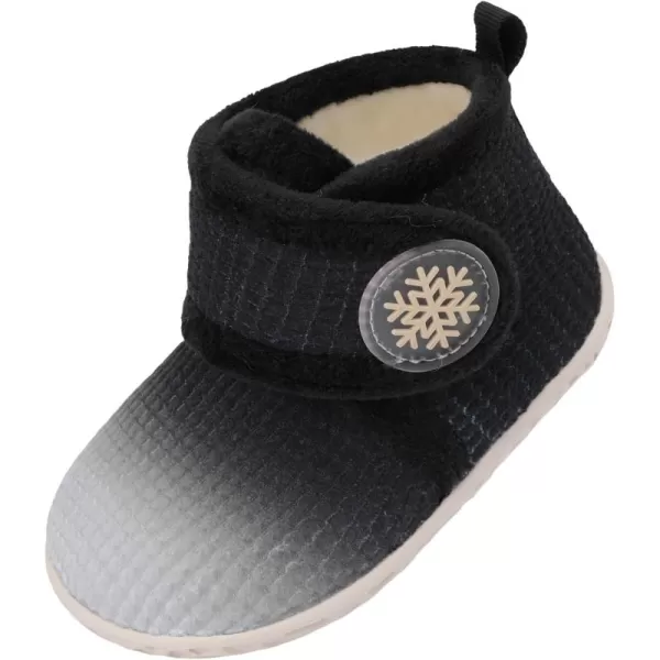 LeIsfIt Toddler Slippers Boys Girls House Slippers Kids Winter Boots Warm Lightweight House Shoes with Non-Slip Sole