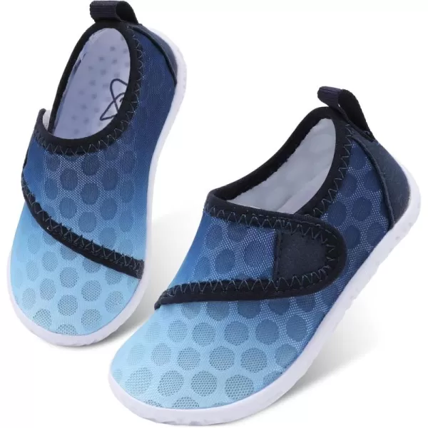 LeIsfIt Toddler Water Shoes Boys Girls Aqua Socks Kids Breathable Swim Shoes Non-Slip Barefoot Beach Shoes