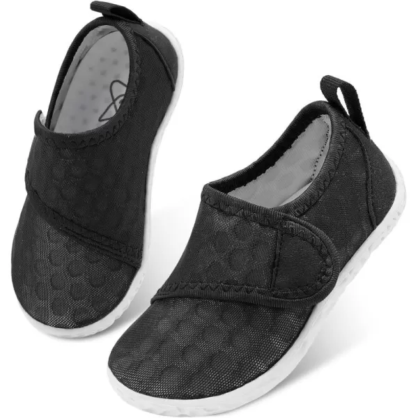LeIsfIt Toddler Water Shoes Boys Girls Aqua Socks Kids Breathable Swim Shoes Non-Slip Barefoot Beach Shoes