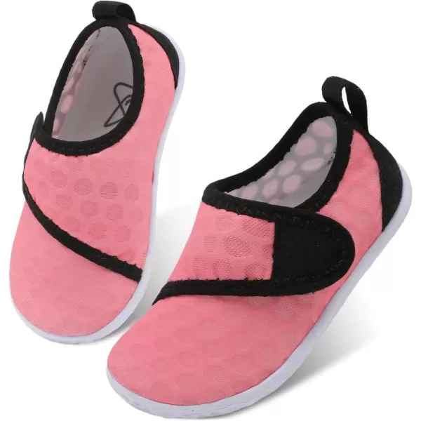 LeIsfIt Toddler Water Shoes Boys Girls Aqua Socks Kids Breathable Swim Shoes Non-Slip Barefoot Beach Shoes