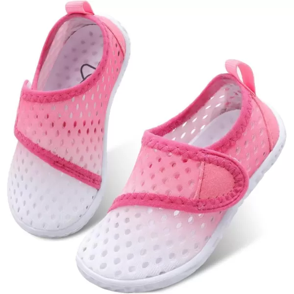 LeIsfIt Toddler Water Shoes Boys Girls Aqua Socks Kids Breathable Swim Shoes Non-Slip Barefoot Beach Shoes