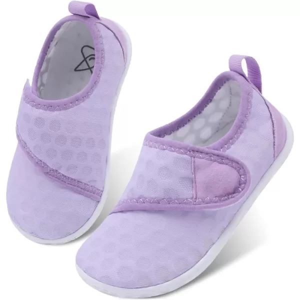 LeIsfIt Toddler Water Shoes Boys Girls Aqua Socks Kids Breathable Swim Shoes Non-Slip Barefoot Beach Shoes