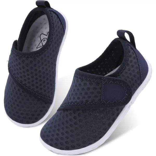 LeIsfIt Toddler Water Shoes Boys Girls Aqua Socks Kids Breathable Swim Shoes Non-Slip Barefoot Beach Shoes