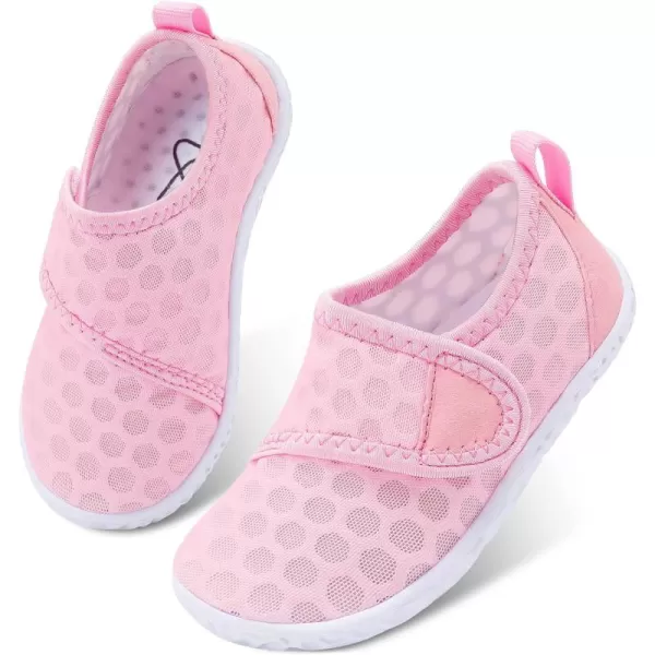LeIsfIt Toddler Water Shoes Boys Girls Aqua Socks Kids Breathable Swim Shoes Non-Slip Barefoot Beach Shoes