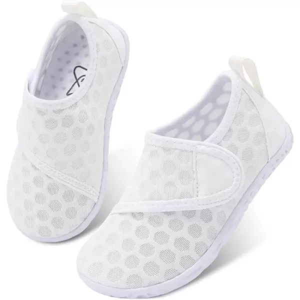 LeIsfIt Toddler Water Shoes Boys Girls Aqua Socks Kids Breathable Swim Shoes Non-Slip Barefoot Beach Shoes
