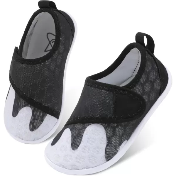 LeIsfIt Toddler Water Shoes Boys Girls Aqua Socks Kids Breathable Swim Shoes Non-Slip Barefoot Beach Shoes