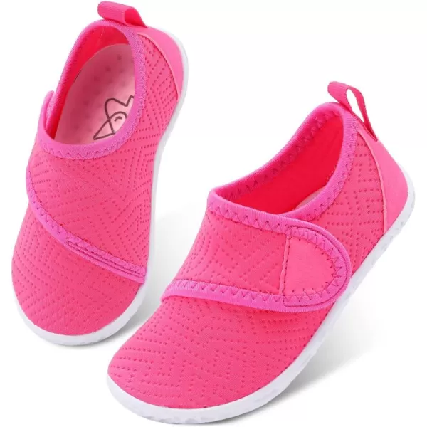 LeIsfIt Toddler Water Shoes Boys Girls Aqua Socks Kids Breathable Swim Shoes Non-Slip Barefoot Beach Shoes