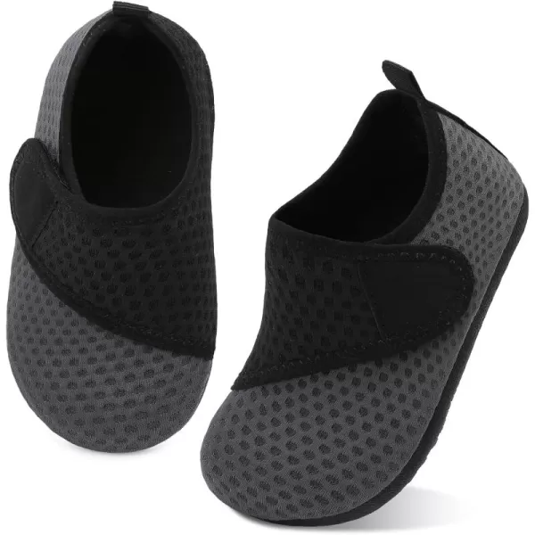 LeIsfIt Toddler Water Shoes Girls Boys Swim Beach Shoes Barefoot Aqua Socks Kids Non-Slip Water Socks